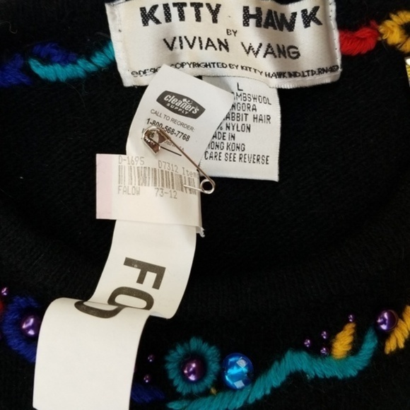 Vintage Kitty Hawk‎ sweater L..XL - Picture 8 of 9